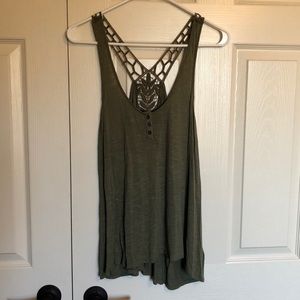 Saige Green Tank